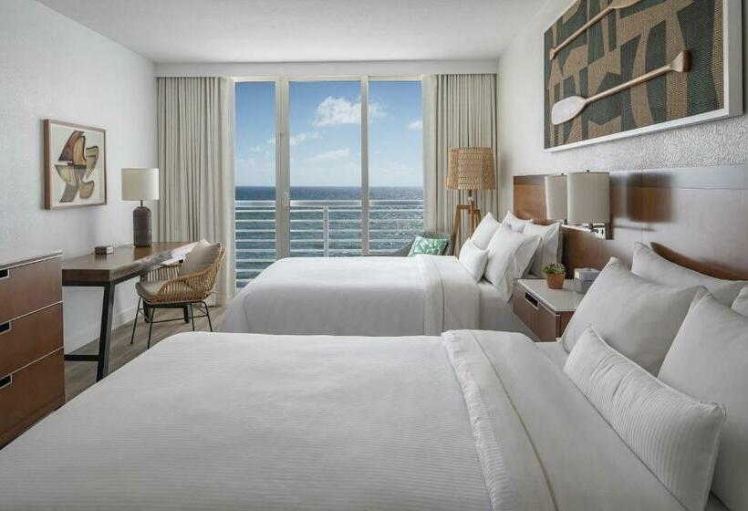 ２ダブルベッドのスタンダードルーム, The Westin Fort Lauderdale Beach Resort