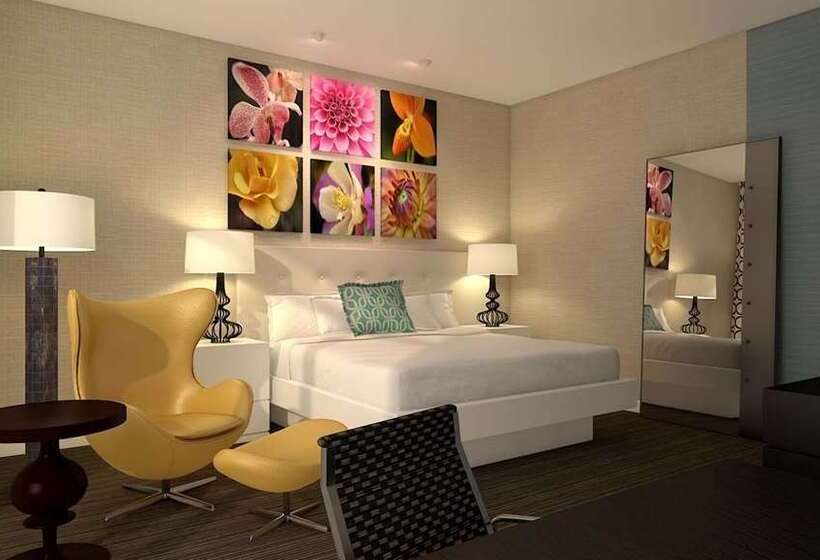 스탠다드 룸 킹사이즈 침대, Hilton Woodland Hills / Los Angeles