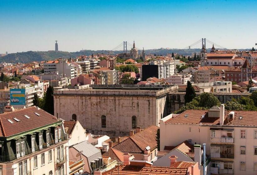 اتاق استاندارد با چشم‌انداز رودخانه, Holiday Inn Express And Suites Lisbon Principe Real By Ihg