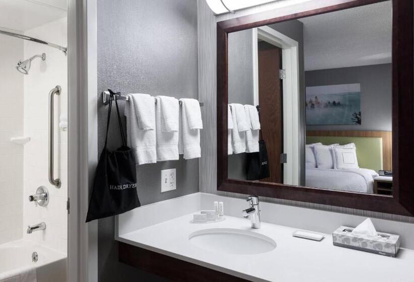带大床的套房, Springhill Suites By Marriott Boise Parkcenter