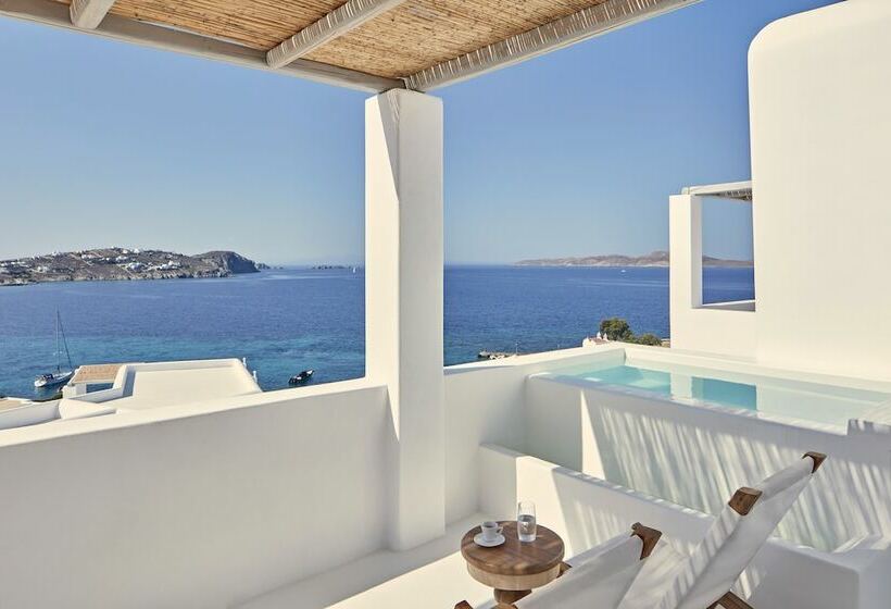 Номер Superior Вид на Море, Katikies Mykonos - The Leading Hotels Of The World