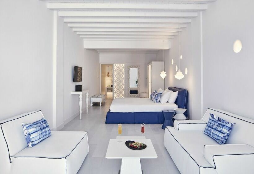 سوییت سینیور با چشم‌انداز دریا, Katikies Mykonos - The Leading Hotels Of The World