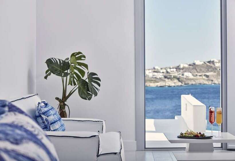 Люкс Сеньор Вид на Море, Katikies Mykonos - The Leading Hotels Of The World