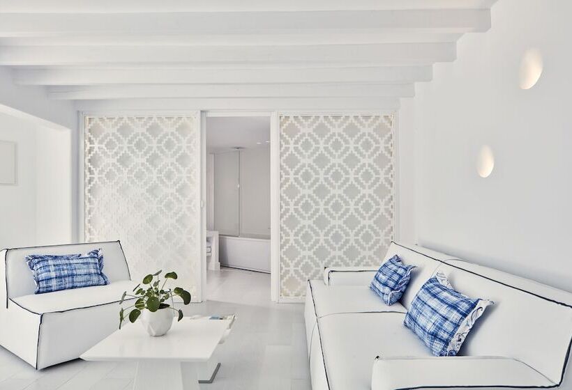 سوئیت مستر با چشم‌انداز دریا, Katikies Mykonos - The Leading Hotels Of The World
