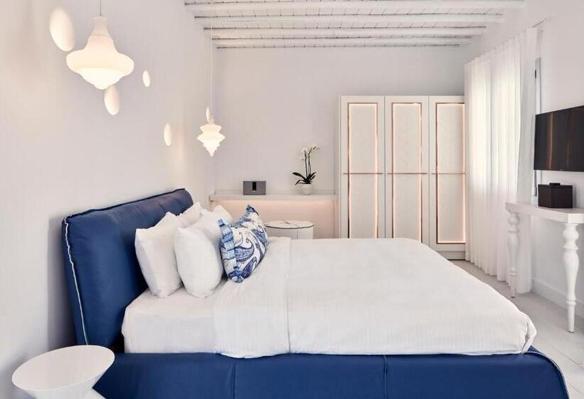 Номер Superior Вид на Море, Katikies Mykonos - The Leading Hotels Of The World