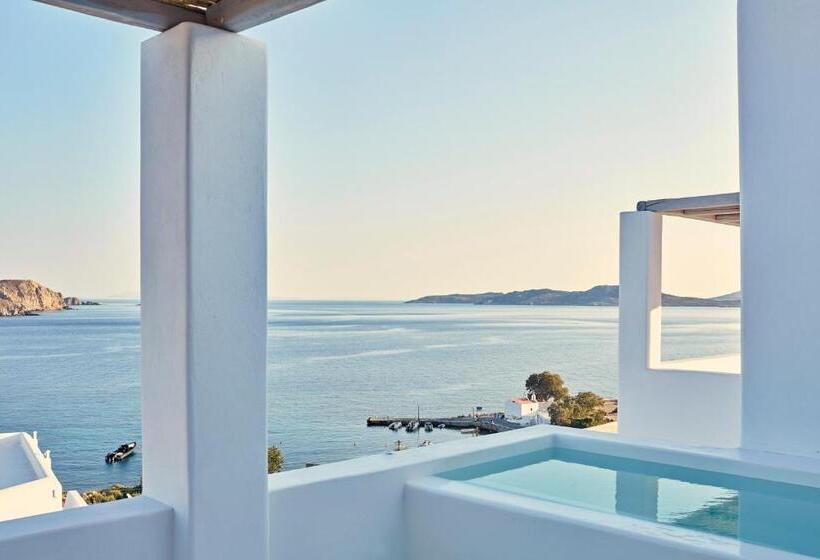 Suíte Júnior Vista Mar, Katikies Mykonos - The Leading Hotels Of The World