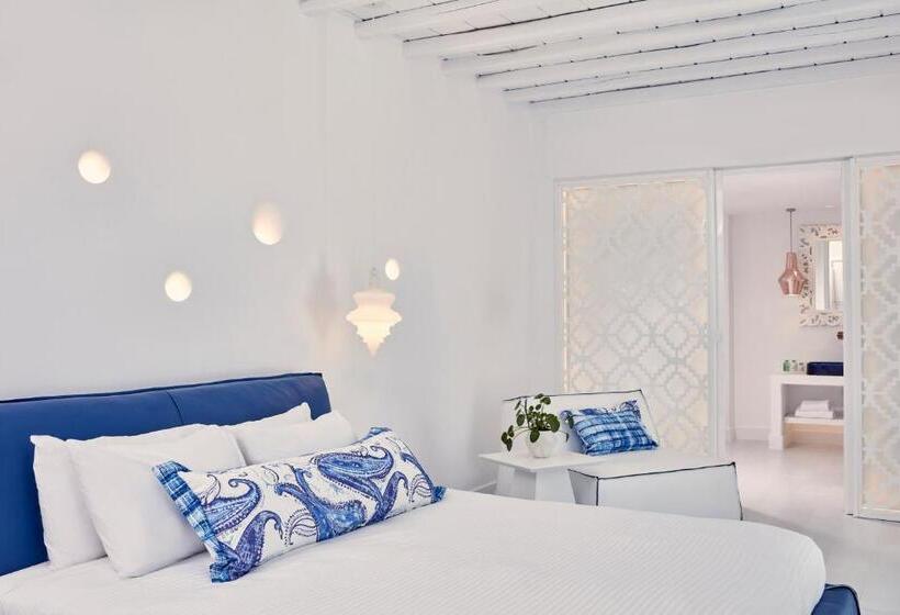 Полулюкс Вид на Море, Katikies Mykonos - The Leading Hotels Of The World