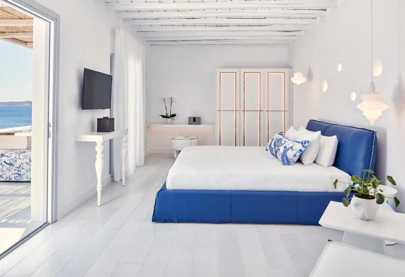 Люкс Сеньор Вид на Море, Katikies Mykonos - The Leading Hotels Of The World