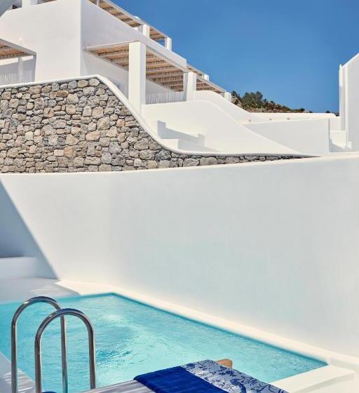 Люкс Superior Вид на Море, Katikies Mykonos - The Leading Hotels Of The World
