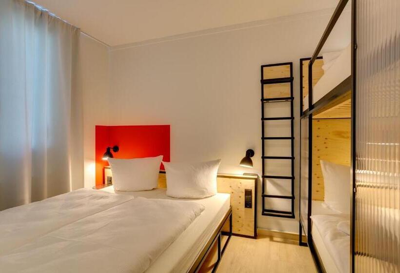 Семейный Номер, Meininger Hotel Leipzig Hauptbahnhof
