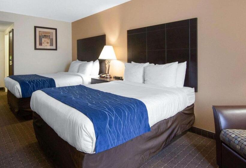 带2个双人床的标准工作室, Comfort Inn Oak Ridge  Knoxville