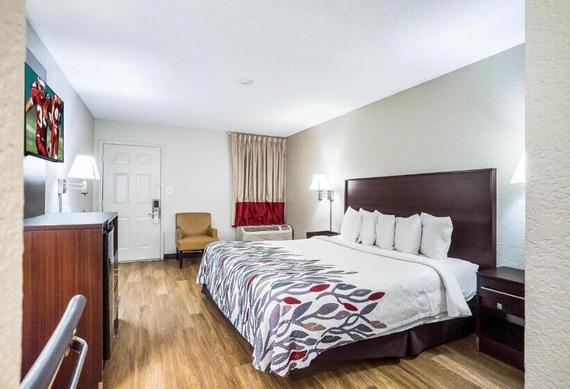 キングサイズベッドのデラックスルーム, Red Roof Inn Spartanburg   I 26