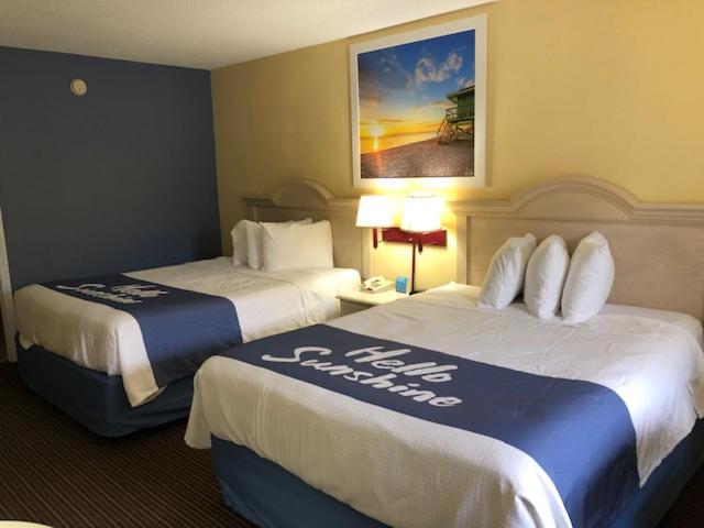 身障者適用クイーンサイズベッドルーム, Days Inn By Wyndham Spartanburg Waccamaw