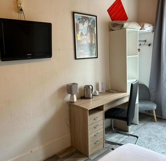 اتاق راحتی یک تخته, Hôtel & Restaurant Le Patio Vichy