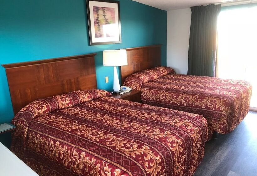 غرفه قياسيه سريرين مزدوجين, Econo Lodge