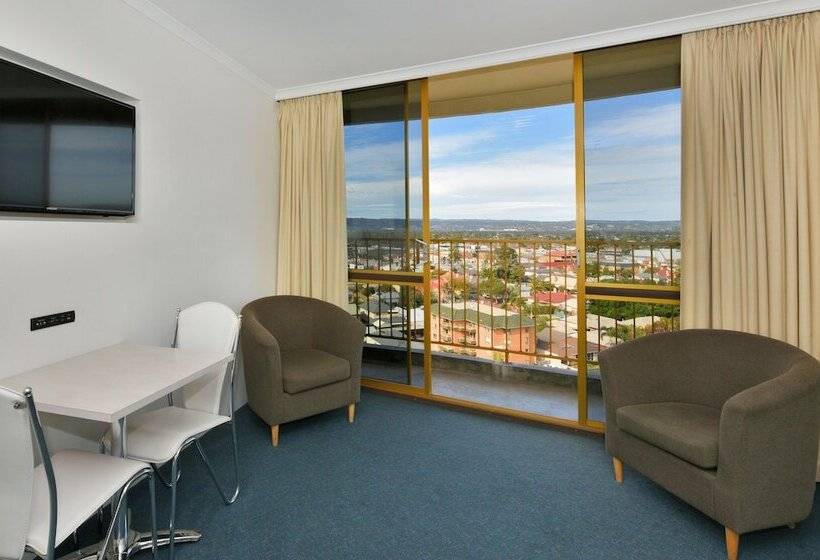 اتاق استاندارد با بالکن, Atlantic Tower Motor Inn