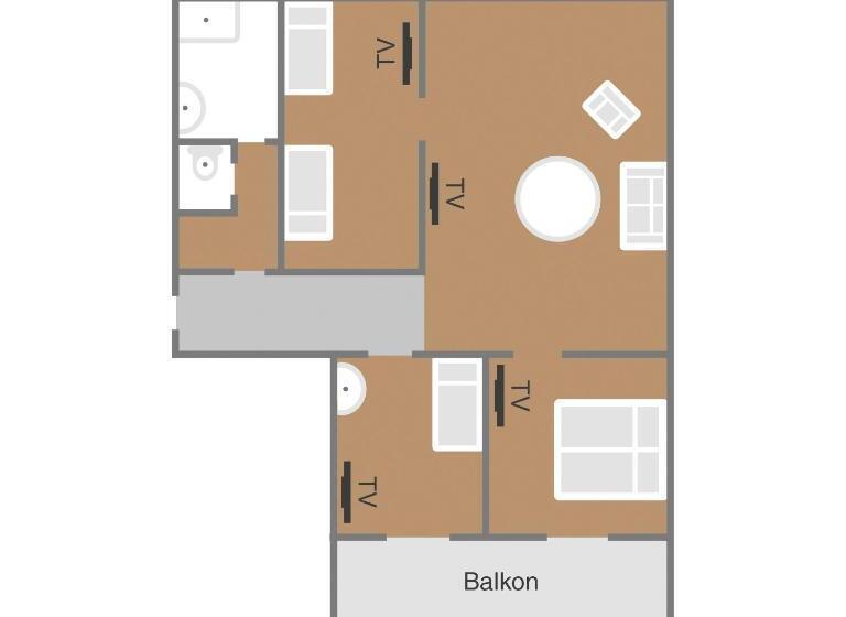 Family Suite, Dei Hotel Schönblick