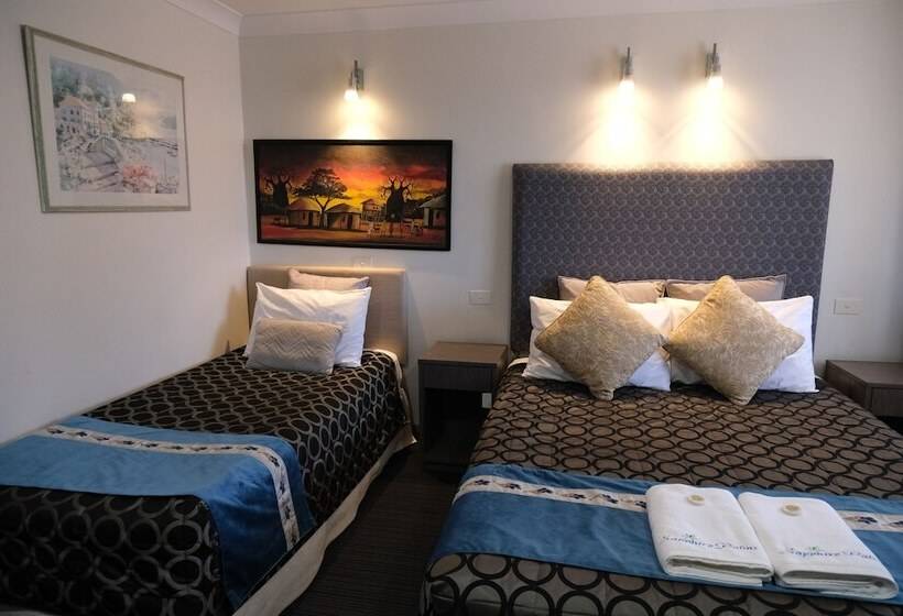 스탠다드 룸 1층, Sapphire Palms Motel