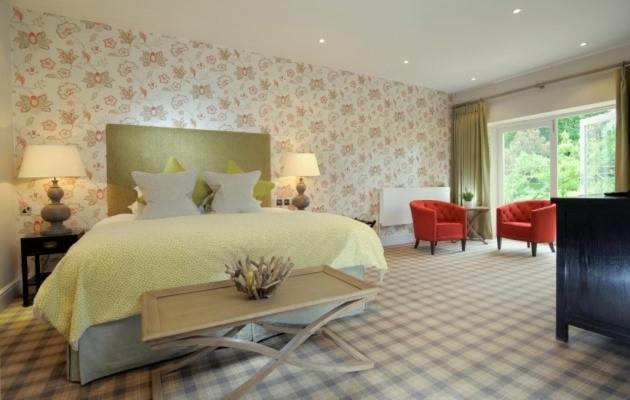 اتاق لوکس با چشم‌انداز باغ, Congham Hall Hotel & Spa