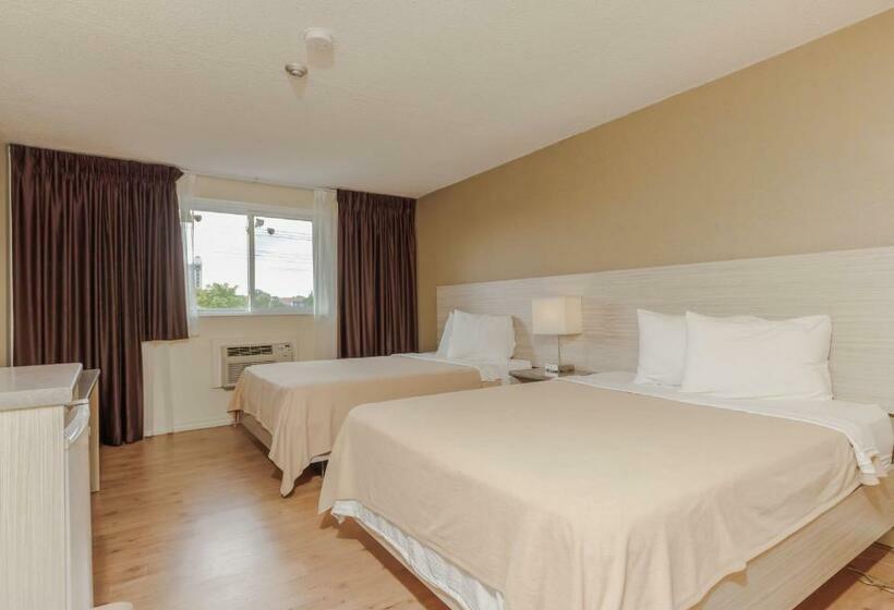 ２ダブルベッドのスタンダードルーム, Motel 6 Niagara Falls, On – Near The Falls
