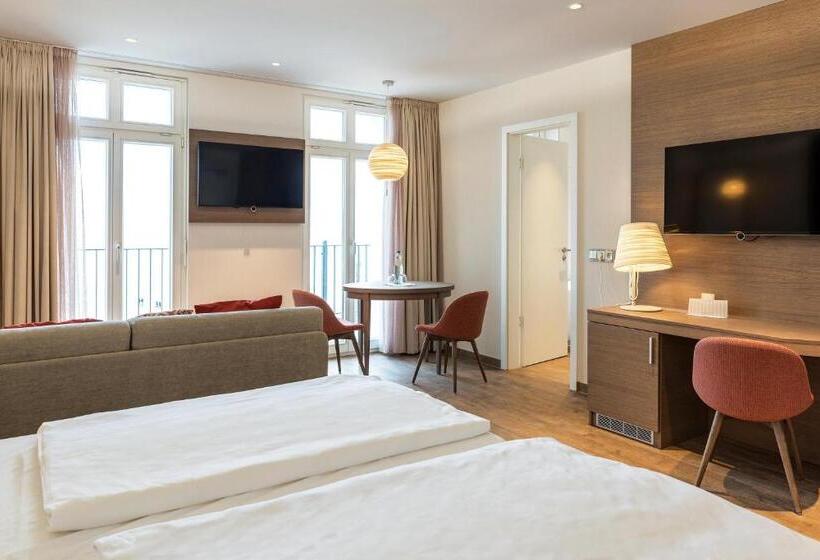 주니어 스위트 바다 전망, Seetelhotel Strandhotel Atlantic