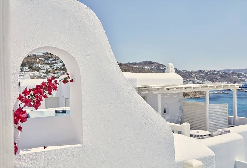 Люкс Вид на Море с Гидромассажем, Mykonos Princess