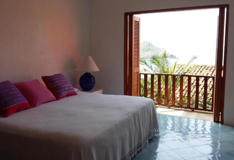 Апартаменты 2 Спальни с Бассейном, Playa Rosa Bungalows Careyes