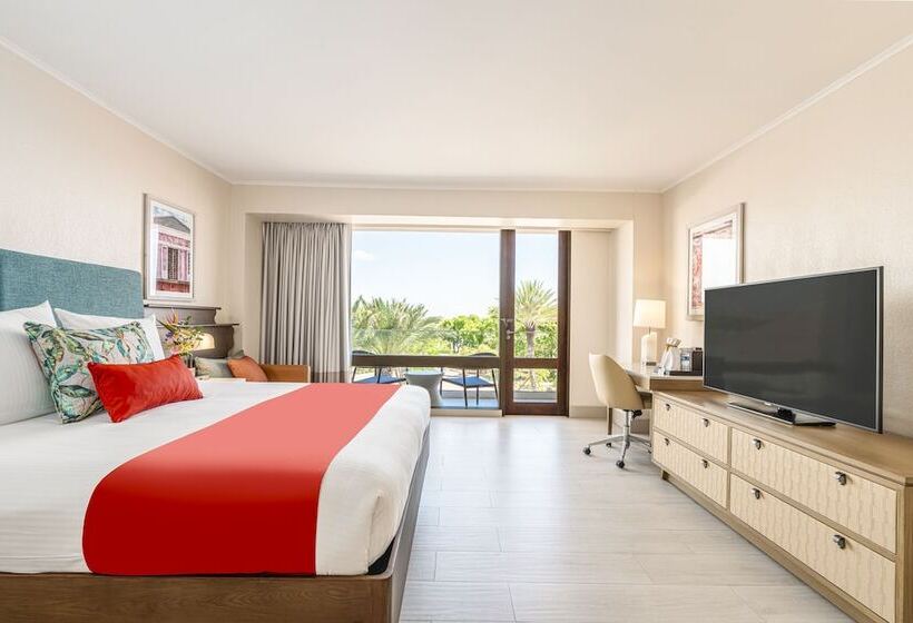 풀장 전망 디럭스 룸, Dreams Curacao Resort, Spa & Casino   All Inclusive