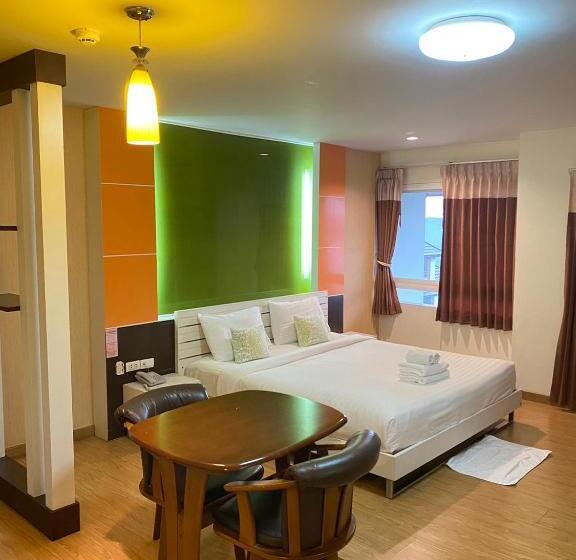 اتاق لوکس با چشم‌انداز دریاچه, Kwanruen Resort