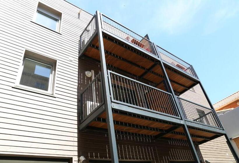 バルコニー付き１ベッドルームアパートメント, Résidence Moderne