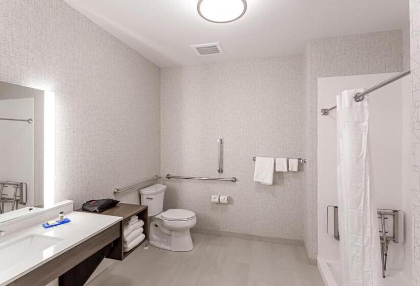 适合残疾人使用的标准间, Holiday Inn Express & Suites   Columbus   Worthington, An Ihg