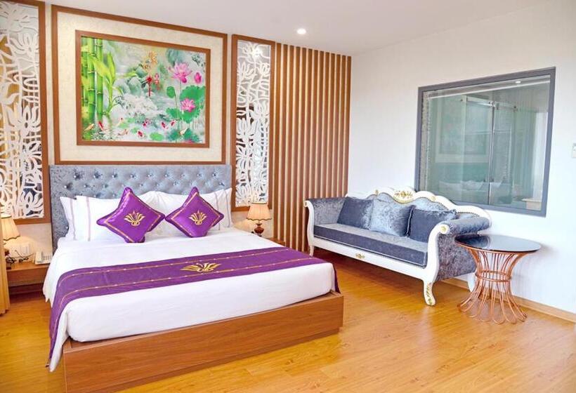 اتاق لوکس با بالکن, Con Khuong Resort Can Tho