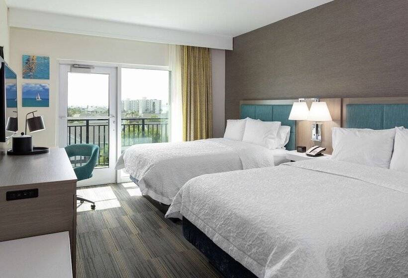 스탠다드 룸 더블 침대 2개, Hampton Inn Dunedin