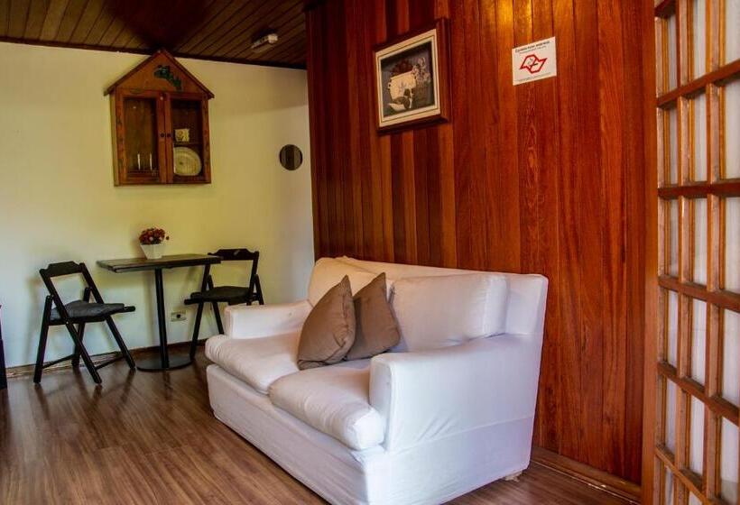 Chalet 1 Dormitório, Pousada Recanto Ninho Verde Chalés
