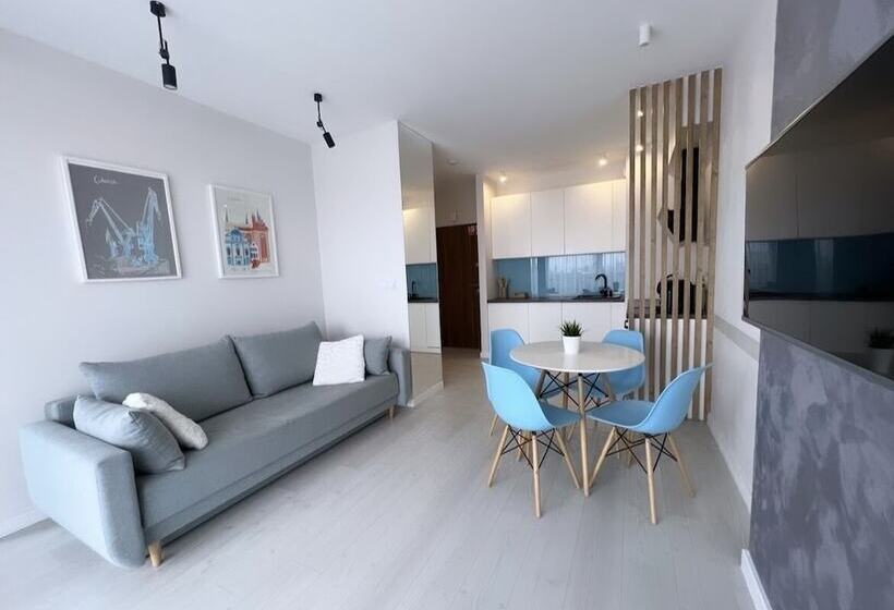 آپارتمان 1 خوابه, Bastion Wałowa By Q4apartments