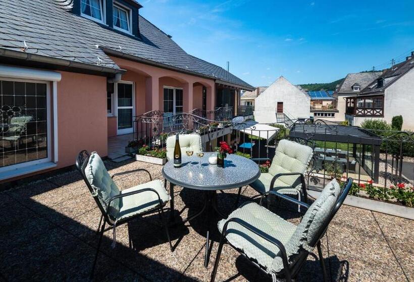 테라스 스위트, Moselweingut & Gästehaus Hubertushof