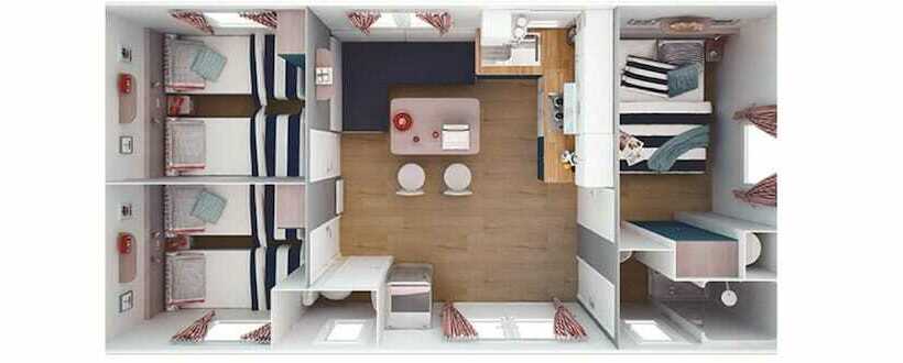 خانه 3 خوابه, Mobile Homes Peroš