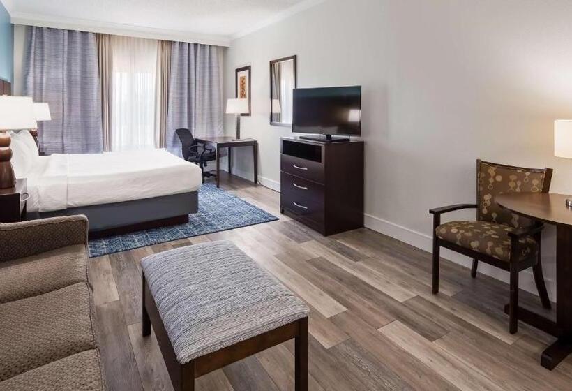 디럭스 스위트 킹 침대, Best Western Plus Ambassador Suites