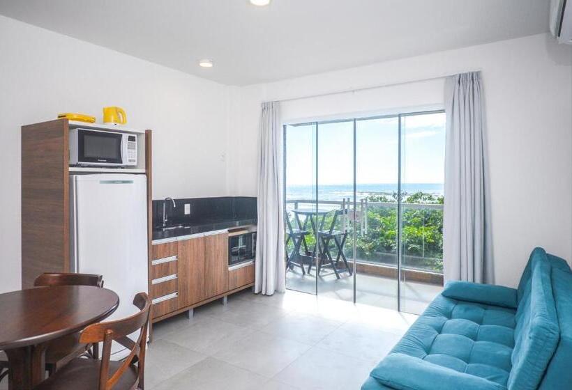 Apartamento 1 Dormitório Vista Mar, Refugio Dos Guaias