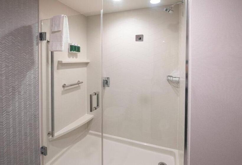 キングサイズベッドのスタンダードルーム, Fairfield By Marriott Edmonton International Airport