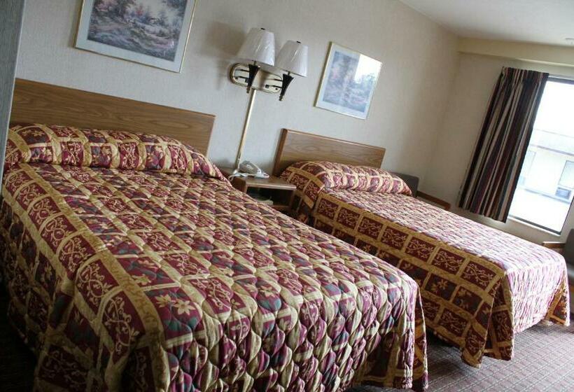 스탠다드 룸 더블 침대 2개, Budget Host Inn Bristol
