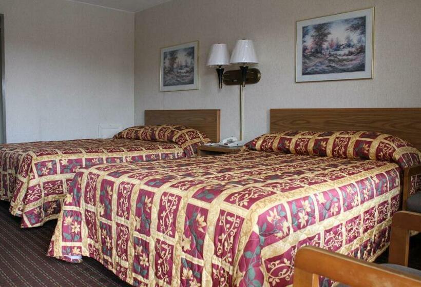 스탠다드 룸 더블 침대 2개, Budget Host Inn Bristol