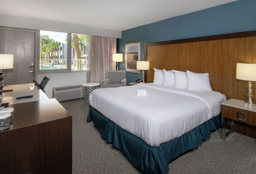 스탠다드 룸 더블 침대, Doubletree By Hilton Hotel Jacksonville Airport