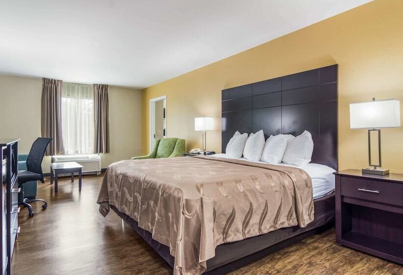 סוויטה עם ג'קוזי, Quality Inn & Suites Canton, Ga