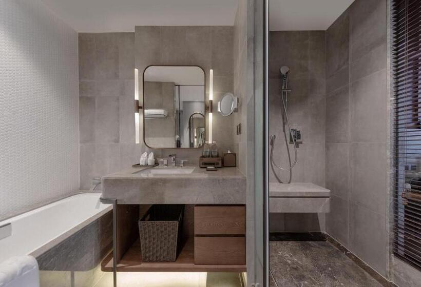 Quarto Deluxe com Terraço, Melia Shanghai Parkside