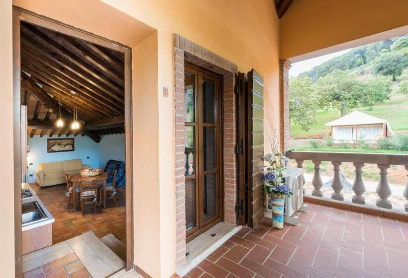آپارتمان 1 خوابه با تراس, Il Castagno Toscana