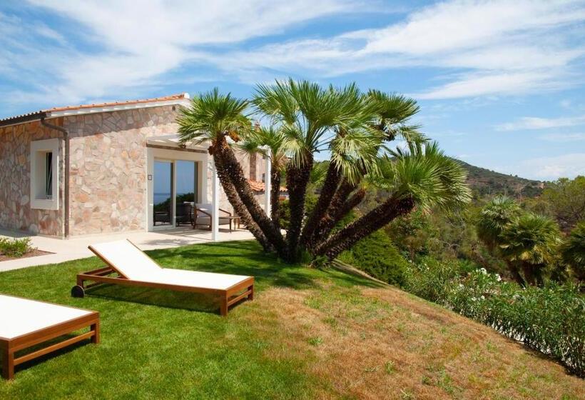 شقة سوبيريور غرفة نوم واحدة مطلّة علي البحر, Resort Capo Bianco