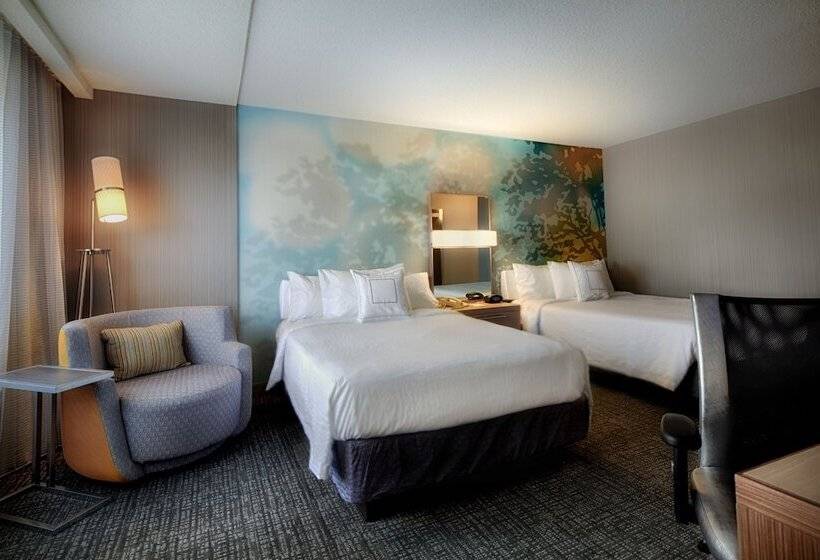 Quarto Estandar 2 Camas Casal, Courtyard By Marriott Dallas Dfw Airport North/irving