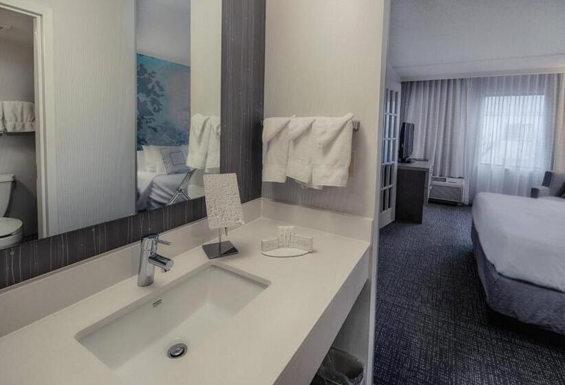 Люкс Кровать Кинг, Courtyard By Marriott Dallas Dfw Airport North/irving