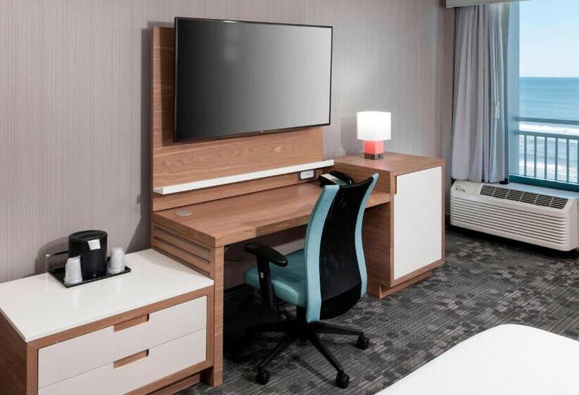 اتاق استاندارد با 2 تخت دوبل, Courtyard Virginia Beach Oceanfront/south